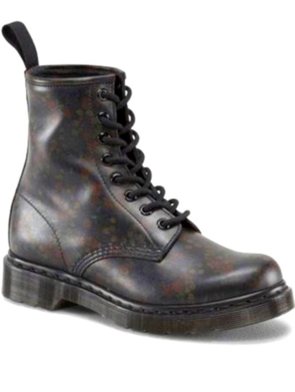 Dr.Martens Little Flowers Leather Combat Boot 8US